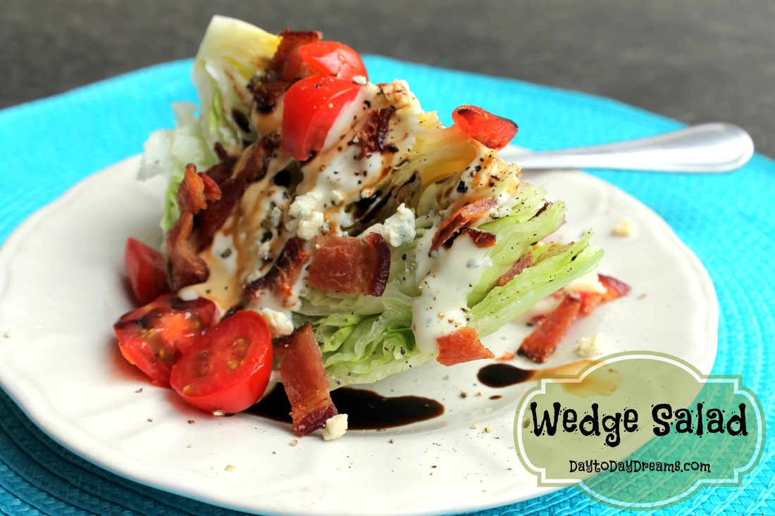 Wedge salad DaytoDayDreams.com