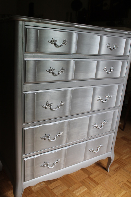 Stunning Silver Dresser