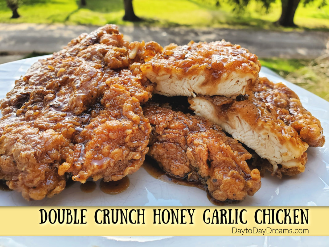 Double Crunch Honey Garlic Chicken