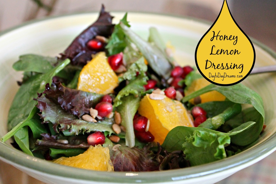 Honey Lemon Salad Dressing - FRESH!