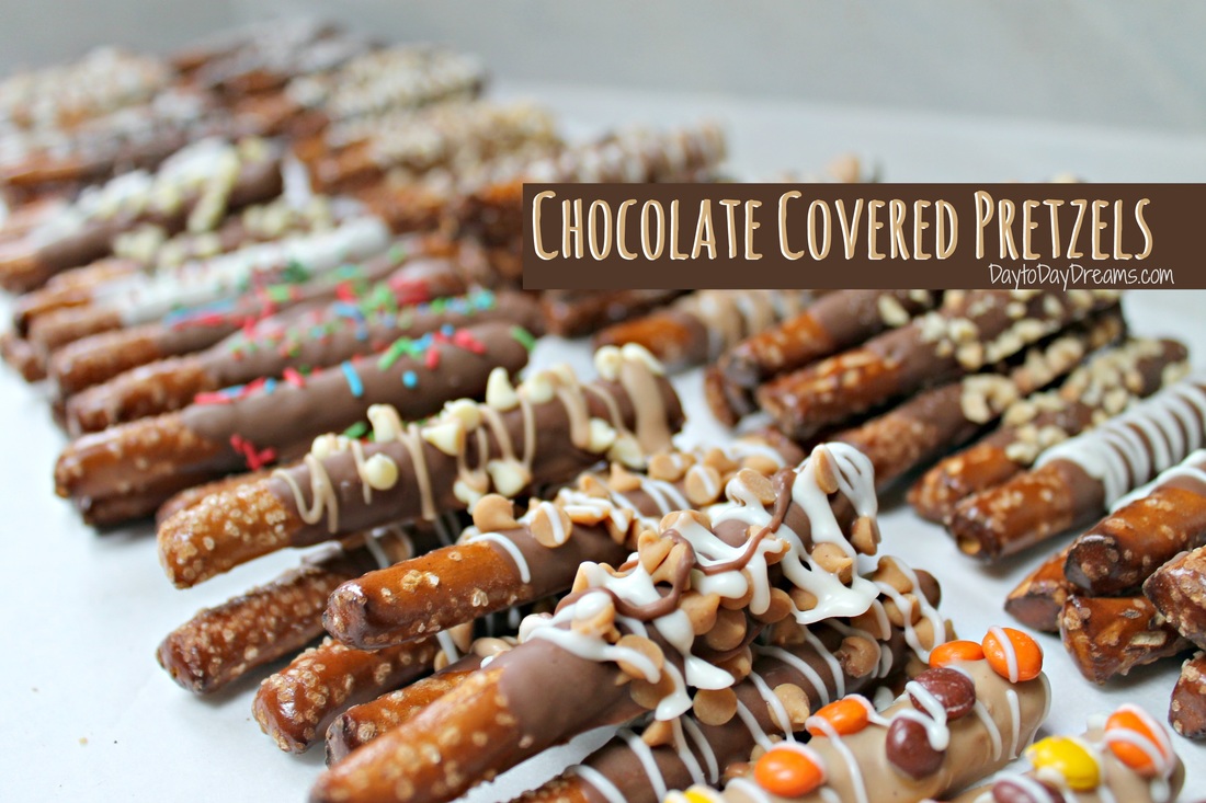 Chocolate covered Pretzels