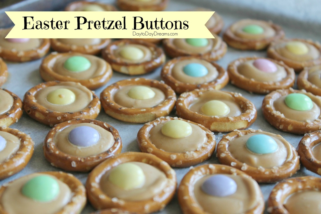 Easter Pretzel Buttons