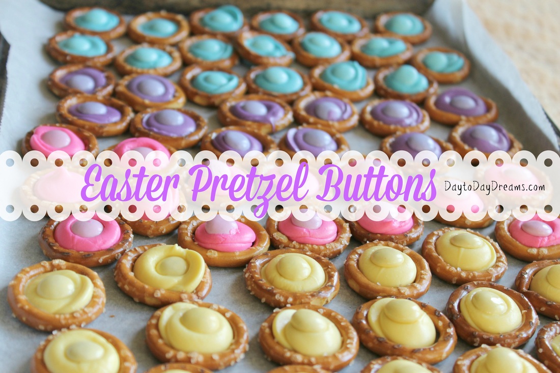 Easter Pretzel Buttons