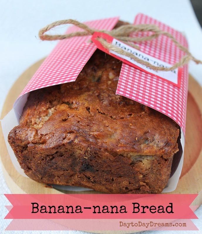 Banana-nana Bread - DaytpDayDreams.com