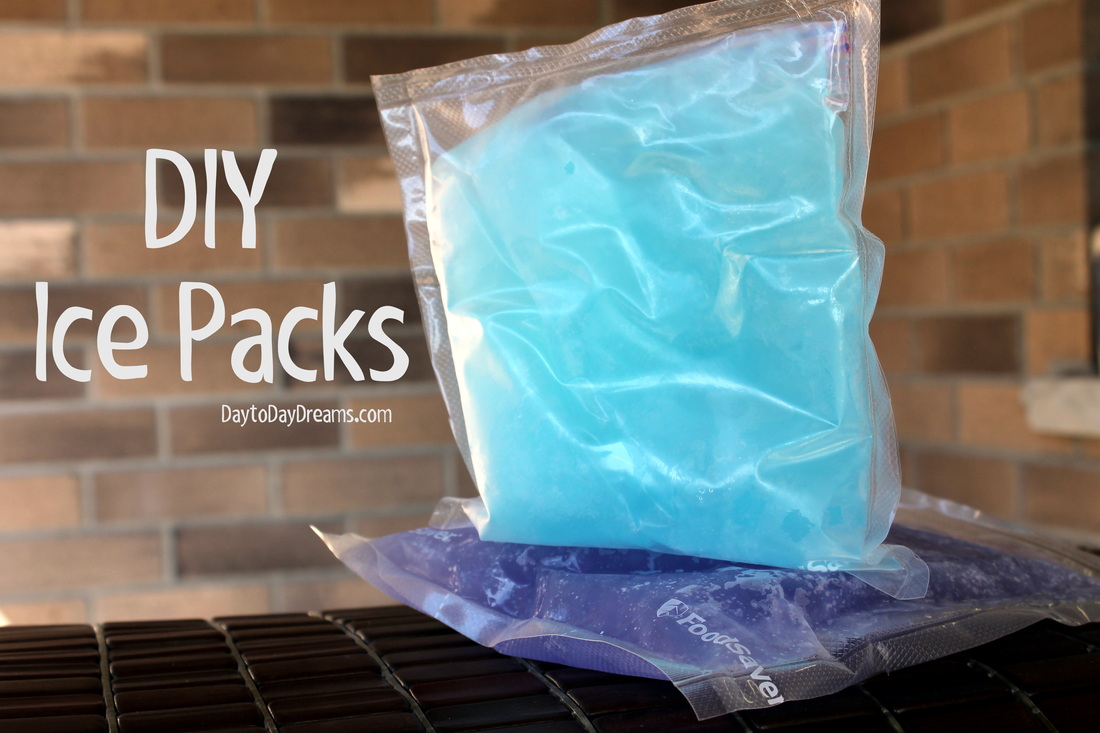 DIY Ice Packs DaytoDayDreams.com