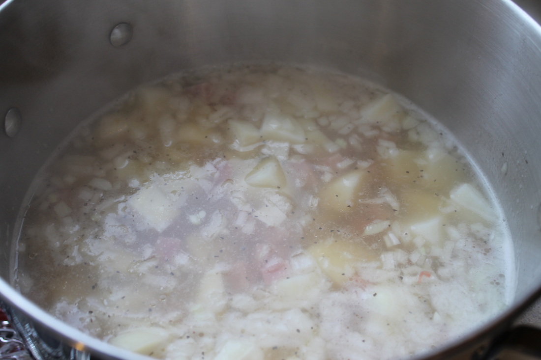 AMAZING Ham & Potato Soup