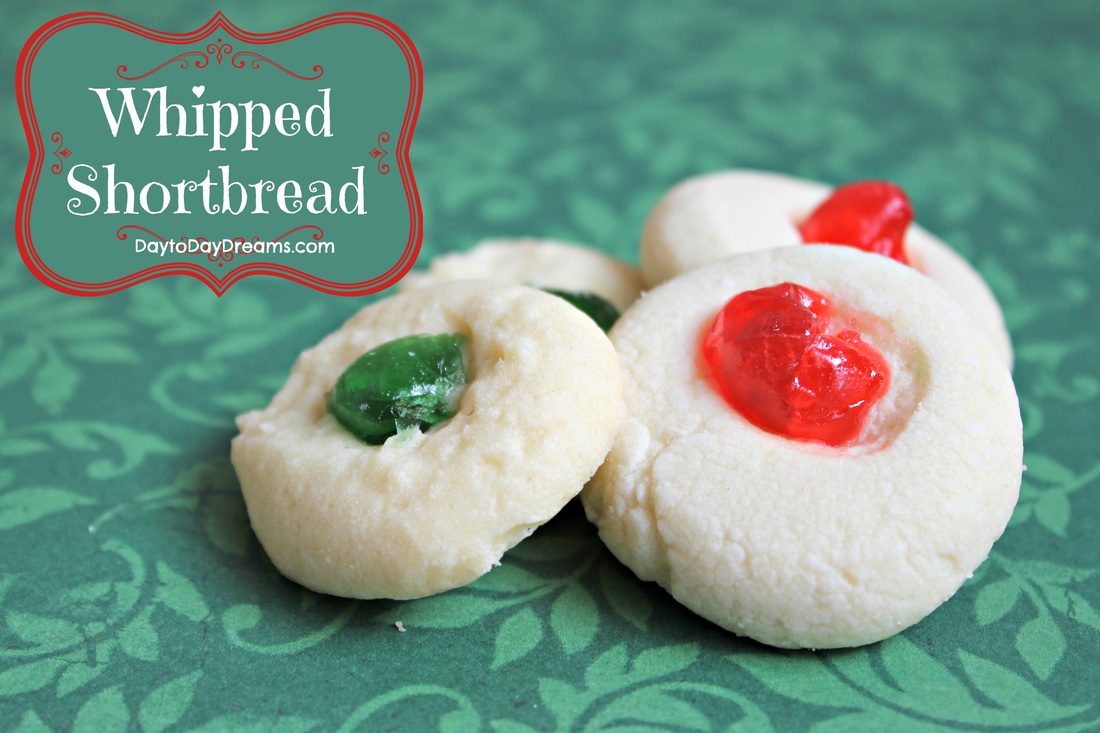 Whipped Shortbread Cookies done 2 ways
