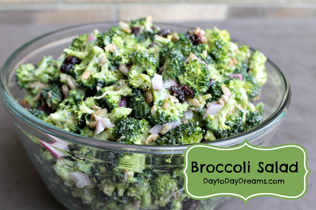 Broccoli Salad www.daytodaydreams.com