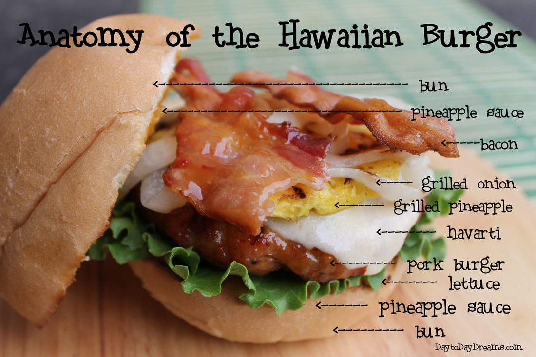 Hawaiian Burger DaytoDayDreams.com