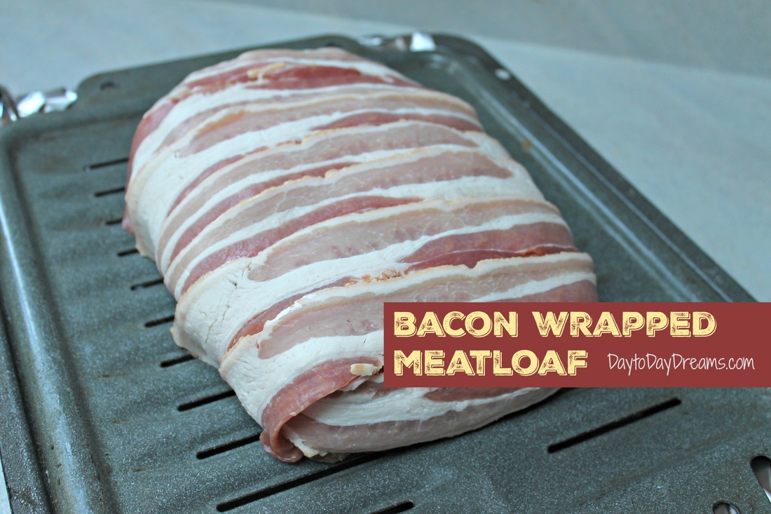 Bacon wrapped Meatloaf
