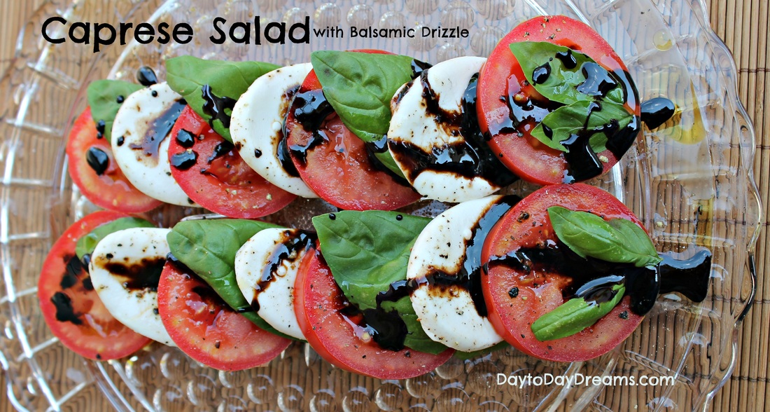 Caprese Salad DaytoDayDreams.com