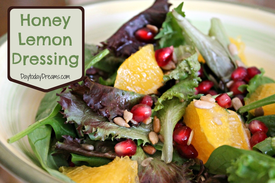 Honey Lemon Salad Dressing - oh so fresh & yummy!